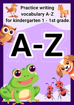 Preview of Reading and writing skills practice A-Z