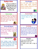 Parent Resource- Reading at Home Activities for Parents