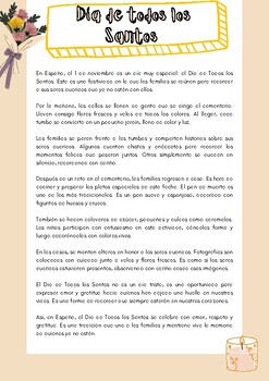 EL DÍA DE LOS SANTOS INOCENTES by MARY'S FRENCH AND SPANISH RESOURCES