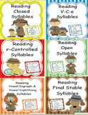 Reading Syllable Types Bundle Packet