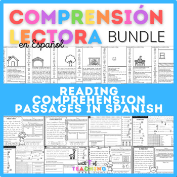 Preview of Reading comprehension in Spanish | Comprensión lectora en espanol | NO PREP