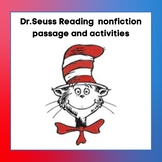 Reading comprehension packet -Dr.Seuss Read Across America