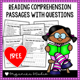 Reading comprehension passages with questions for grade 1st