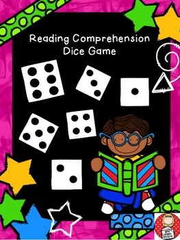 Preview of Reading comprehension strategies dice game - read and roll