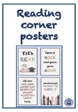 Reading corner posters