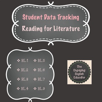 Preview of Reading for Literature Student Data Tracking Sheet