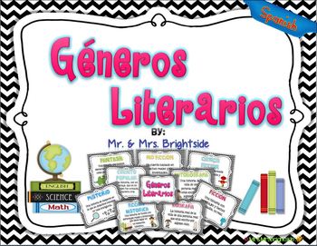 Preview of Reading genres in spanish *Bilingual*