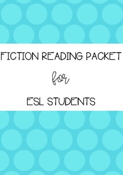 Preview of Reading guide for ESL students