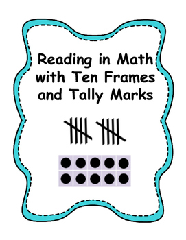 Preview of "I Have, Who Has?" Reading in Math with Ten Frames and Tally Marks