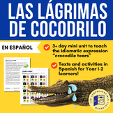 Reading in Spanish: Las lágrimas de cocodrilo, story and m