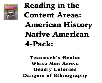 Preview of Reading in the Content Areas:  Native Americans in American History