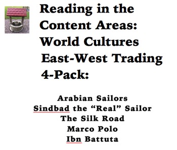 Preview of Reading in the Content Areas: World Cultures East West Trade
