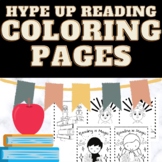 Reading is Magic Coloring Pages for Kinder, 1st, 2nd, and 3rd