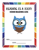 Reading is a Hoot! Reading Log FULL YEAR