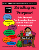 Reading on Purpose! - Daily Close Reading with Text Depend