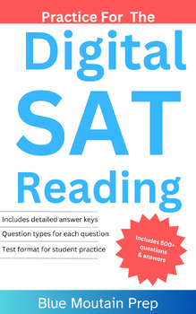 Preview of Reading practice for the Digital SAT