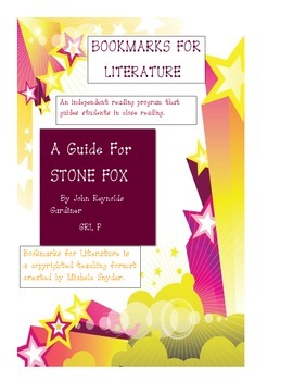 Preview of Reading system for Stone Fox