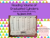 Volume of Graduated Cylinders Foldable