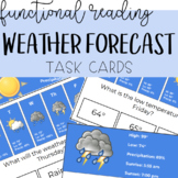 Reading the Weather Forecast Task Cards - Functional Readi