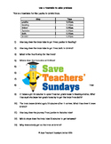 Reading Train Timetable Worksheets (3 levels of difficulty)