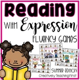 Reading Fluency {A Reading with Expression Game} Summer Edition