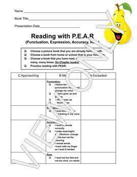 Preview of Reading with PEAR
