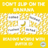 Reading words with the three sounds of ed game