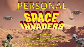 Preview of Ready 2 Use Personal Space Social Skills SEL Lesson W 4 vid & Activities No Prep