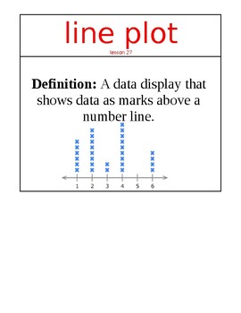 Preview of Ready Classroom Mathematics Vocabulary Unit 4 - 2nd Grade