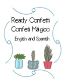 Ready Confetti in English and Spanish - Confeti Mágico