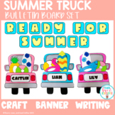 Ready For Summer Truck Bulletin Board Set | May June