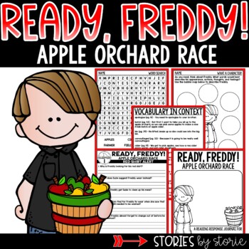 Preview of Ready, Freddy! Apple Orchard Race Printable and Digital Activities