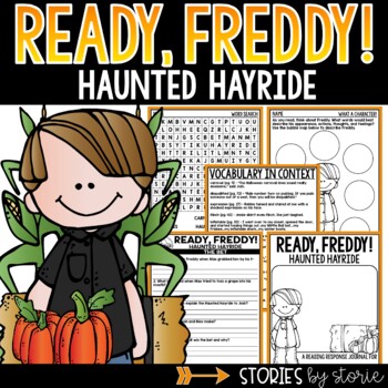 Preview of Ready, Freddy! Haunted Hayride Printable and Digital Activities