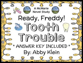 Preview of Ready, Freddy! Tooth Trouble (Abby Klein) Novel Study / Comprehension (24 pages)