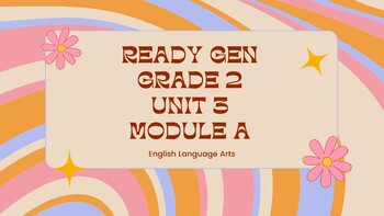 Preview of Ready Gen Grade 2 Lesson Slides Unit 3 Module A Lessons 1-13