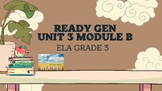 Ready Gen Grade 3 Slide Shows for Unit 3 Module B All Less