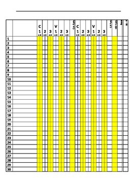 Preview of Ready Gen assessment tracker