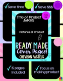 Ready Made Cover Pages - Chevron Pastels