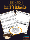 Ready-Made Exit Tickets (DOK Based)