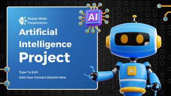Preview of Ready Made Presentation - Artificial Intelligence Ready To Edit! Mini Lesson