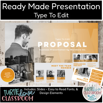 Preview of Ready Made Presentation Business Proposal Communication City Theme Ready To Edit