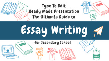 Preview of Ready Made Presentation Essay Writing For Secondary - Mini-Lesson Ready to Edit