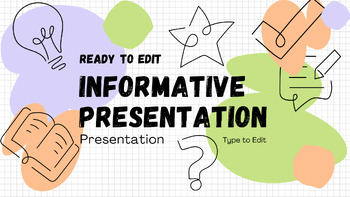 Preview of Ready Made Presentation - Informative Presentation - Grid Theme - Ready to Edit!