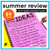 Second Grade Summer Review Packet - Math and Reading Practice