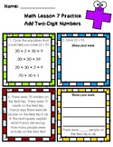 Ready Math Lesson 7 Review for 2nd Grade