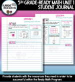 Ready Math Unit 1 Student Journal- 5th Grade