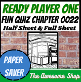 Ready Player One Chapter 0022 Fun Quiz