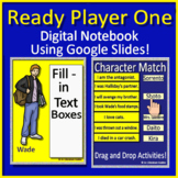 Ready Player One Character and Story Elements Digital Note