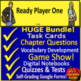 Ready Player One Novel Study Unit Comprehension Activities