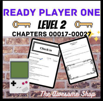 Ready Player One Unit Plan Novel Study W/ Vocabulary, Questions & Enrichment